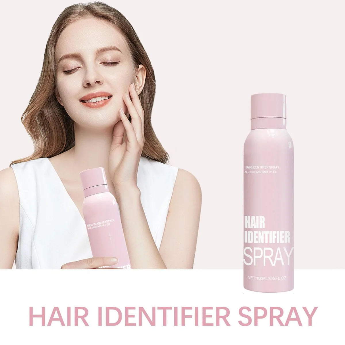 Hair Identifier Spray With Precision Facial Razor – Smooth Skin Beauty Kit
